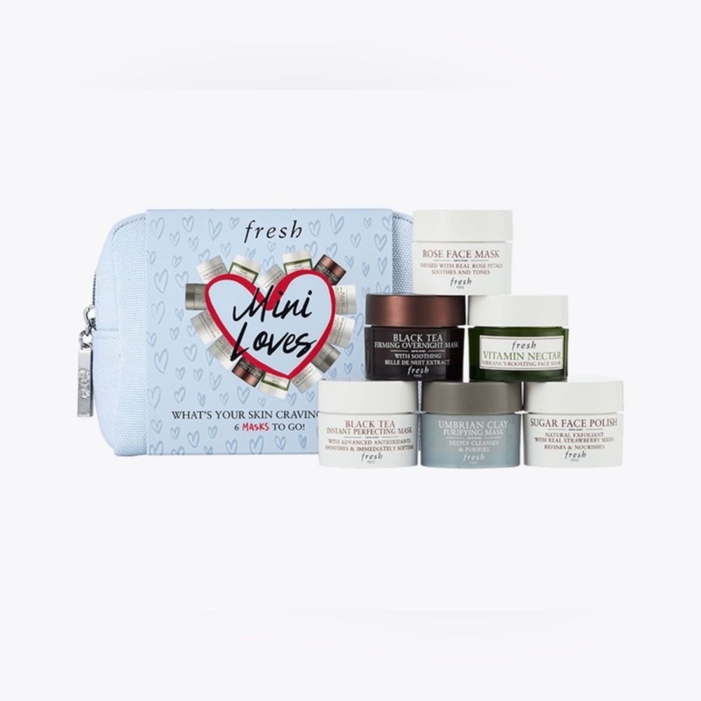 FRESH Mini Loves 6 Mini Masks Set - BRAND NEW